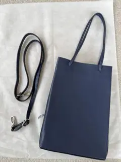 mademoiselle nonnon【美品】 ネイビーショルダーバッグ