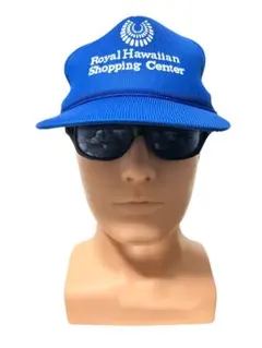 90s 紐付きベースボールキャップ　メッシュキャップ　トラッカーキャップ　帽子