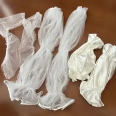 最終お値下げ！【3点セット】SHEIN ウェディング 付け袖　ブライダルスリーブ