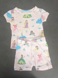 【美品】babyGAP Disney プリンセス パジャマ 70-80cm