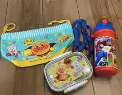 アンパンマン お弁当箱　巾着袋　マリオ　水筒