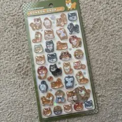 BONBON DROPシール　柴犬