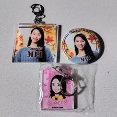 【匿名配送】東北ゴールデンエンジェルス MEIさん♡アクキー＆缶バッジ