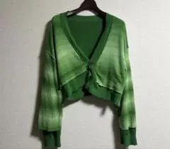 PERVERZE REVERSIBLE LOOSE KNIT カーディガン