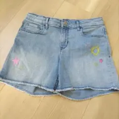 ギャップ デニム ショートパンツ 160
