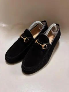 GUCCI ホースビットローファー スエード グッチ　ローファー 36.5