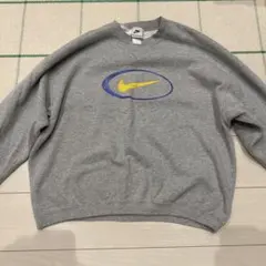 白タグ NIKE スウェット グレー Mサイズのサムネイル