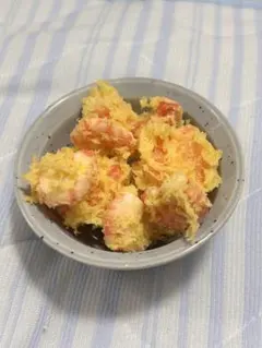 食品サンプル おつまみ　海老のミニ天ぷら