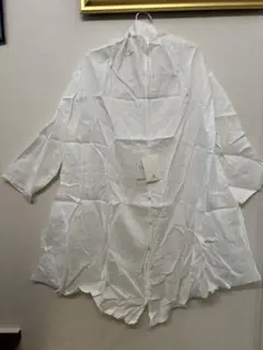 ジャーナルスタンダード　ホワイト フード付き 七分袖チュニック シャツ未使用
