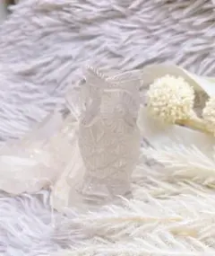 No,251 水晶♢クリアクォーツ♢フクロウ置物