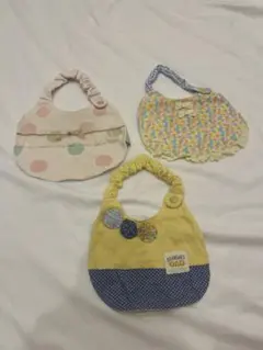 【BRANSHES】ブランジェス　スタイ・よだれかけ 3枚セット