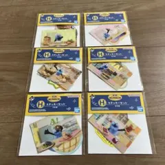 パペットスンスン ⼀番くじ ステッカー H賞 スンスン　全6種　コンプ