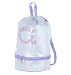 ラスティ（RUSTY）水泳バッグ プールバッグ スマイル　パープル