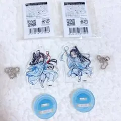 魔道祖師 ラジドラ　ザキャラカフェ　月下清影 アクキー　デフォルメ