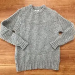 ‼️美品‼️ロンハーマン　グレー　厚手　アンゴラニット　Ｓサイズ