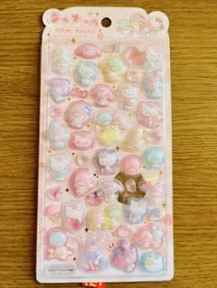 国内正規品　うるちゅるポップシール サンリオ　キキララ　キティ　マイメロ