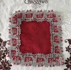 ◆新品◆近沢レース◆ガチャハンカチ プチタオル 鬼に金棒/ミニバッグ用に…♡