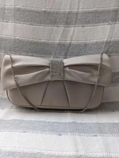 【値下げ】結婚式　リボンデザイン　 パーティーバッグ