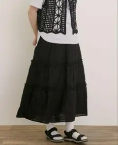 人気商品Samansa Mos2 /フリルティアードスカート