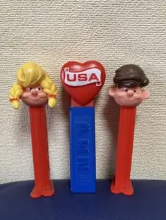 PEZ ボーイ&ガール　USAハート