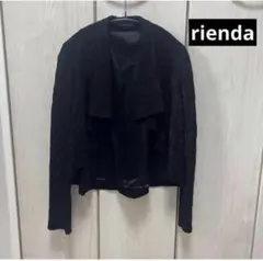 rienda Sサイズ ブラック　レースカーディガンのサムネイル