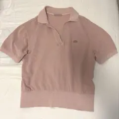 LACOSTE ラコステ ポロシャツ （ピンク）38サイズ