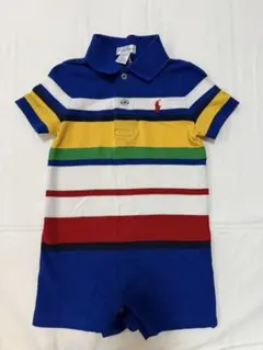 【美品】Ralph Lauren 半袖ポロシャツ 12M ロンパース