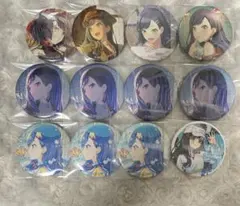 プロセカ　白石杏　グリッター缶バッジ グリ缶　　セット　まとめ売り