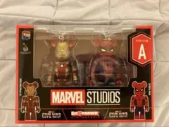 MARVEL BE@RBRICK アイアンマン スパイダーマン 2体セット