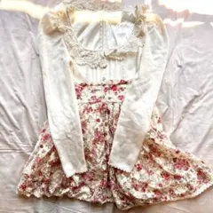 LIZLISA リズリサ 花柄 姫ギャル ワンピース