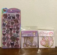 うるちゅるポップシール 日焼けサンリオキャラクター マイメロ クロミ キャンドゥ