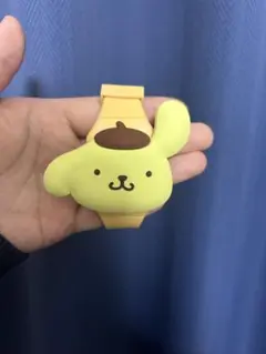 大幅値引！【激レア・箱入り・美品】ポムポムプリン　時計　マスコット 大幅値引！【激レア・箱入り・美品】ポムポムプリン時計マスコット