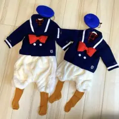 80 90サイズ ディズニー 子供用 ドナルド ペアセット フルセット