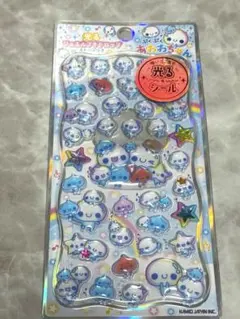 光るジュエルプチドロップ ぷくぷくあわわちゃん シール ぷくぷくシール ボンボン
