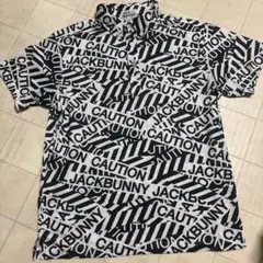 美品⭐︎Jack Bunny!! ゴルフシャツ サイズ5【L】白黒