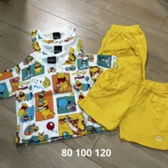 美品　ウィニー・ザ・プー Tシャツ＆ショートパンツ セット　セットアップ
