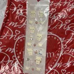 コリラックマ　もこもこシール