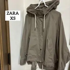 ZARA マウンテンパーカー　XS アウター　フード付き　ブルゾン