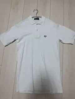 FRED PERRY 半袖ポロシャツ ホワイト - メルカリ