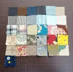 生地　ハギレ　5×5cm角　セット