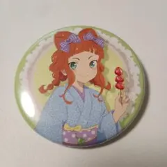 【中古、傷多数あり】アイカツスターズ！　早乙女あこ　缶バッジ