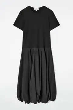 COS BALLOON-HEM T-SHIRT DRESS