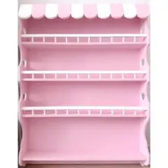꒰ たのメル便 ꒱ ピンクシェルフ ハートくり抜き ファンシーゆめかわ 棚 ♡ ꒰ たのメル便 ꒱ ピンクシェルフ ハートくり抜き ファンシーゆめかわ