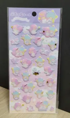 正規品、サンリオ　キキララ　リトルツインシスターズ　シール