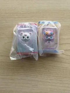 ジュエルペット パッケージミニチュアチャーム ラブラ エンジェラ 2点