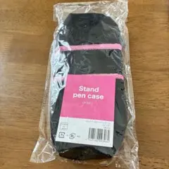 新品未使用 セルトナスタンドペンケース ブラック×ピンク 自立 ペン立て 筆箱のサムネイル
