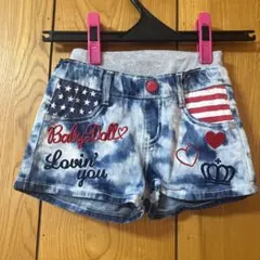 BABYDOLL デニムショートパンツ