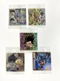 ドラゴンボール 超戦士ウエハース 高レア 5枚セット