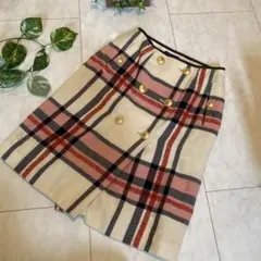 美品　BURBERRY BLUE LABEL ノバチェック スカート　38サイズ