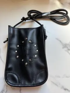ANNA SUI ノベルティ スマホショルダーバッグ ブラックのサムネイル